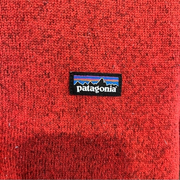 Patagonia Better Sweater Red Brick 1/4 Zip Pullover XS - Picture 4 of 10